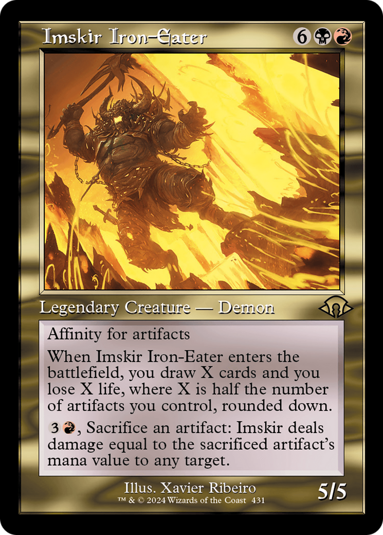 Imskir Iron-Eater (Retro) [Modern Horizons 3] | Dragon's Lair Comics and Fantasy Houston TX