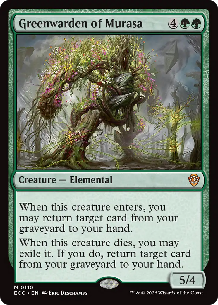 Greenwarden of Murasa [Lorwyn Eclipsed Commander] | Odin's Place