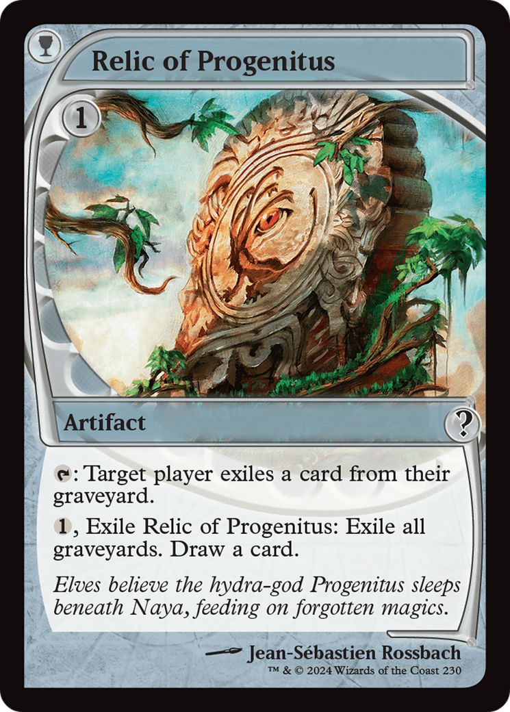 Relic of Progenitus (Future Sight) [Mystery Booster 2] | Dragon's Lair Comics and Fantasy Houston TX