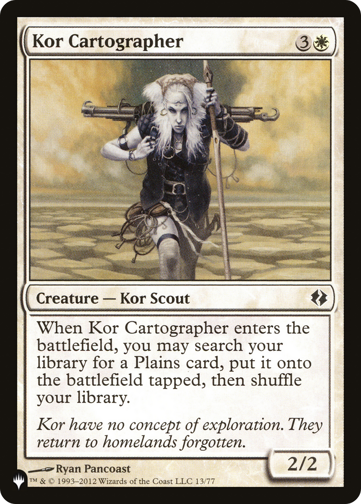Kor Cartographer [The List] | Dragon's Lair Comics and Fantasy Houston TX