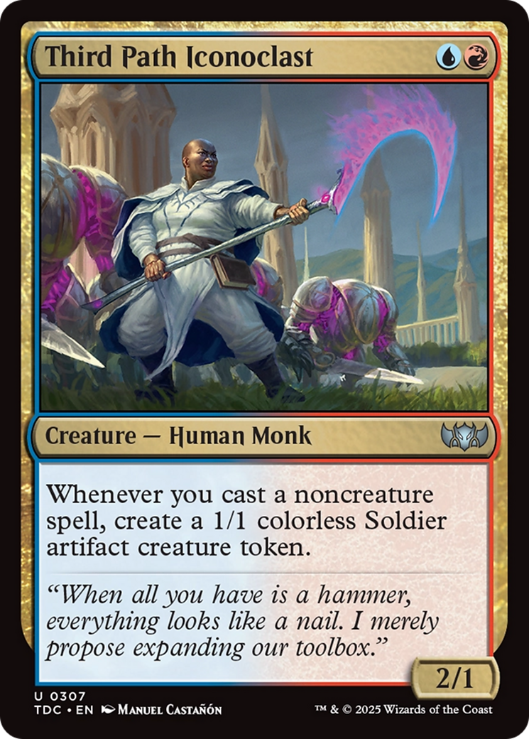 Third Path Iconoclast [Tarkir: Dragonstorm Commander] | Dragon's Lair Comics and Fantasy Houston TX