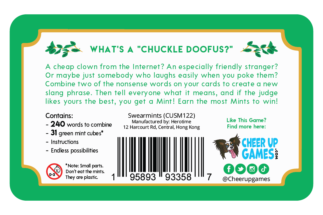 Swearmints | Dragon's Lair Comics and Fantasy Houston TX