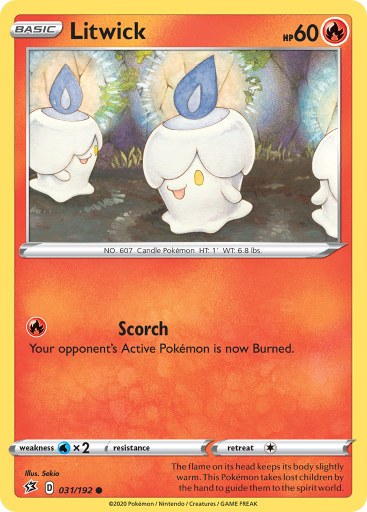 Litwick (031/192) [Sword & Shield: Rebel Clash] | Odin's Place