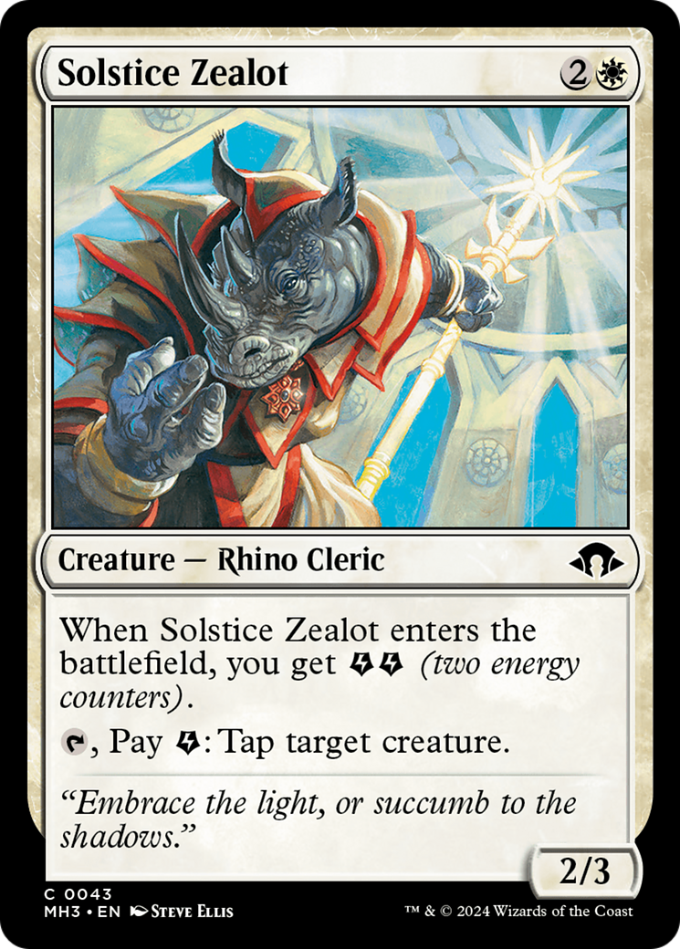 Solstice Zealot [Modern Horizons 3] | Dragon's Lair Comics and Fantasy Houston TX