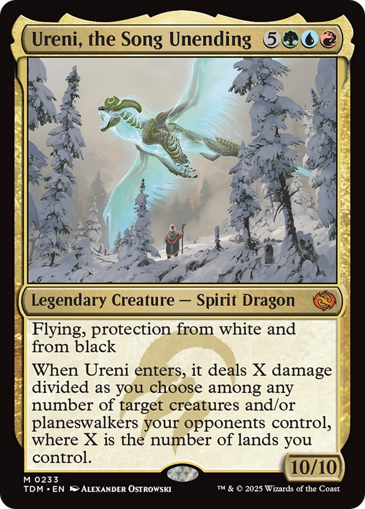 Ureni, the Song Unending [Tarkir: Dragonstorm] | Dragon's Lair Comics and Fantasy Houston TX