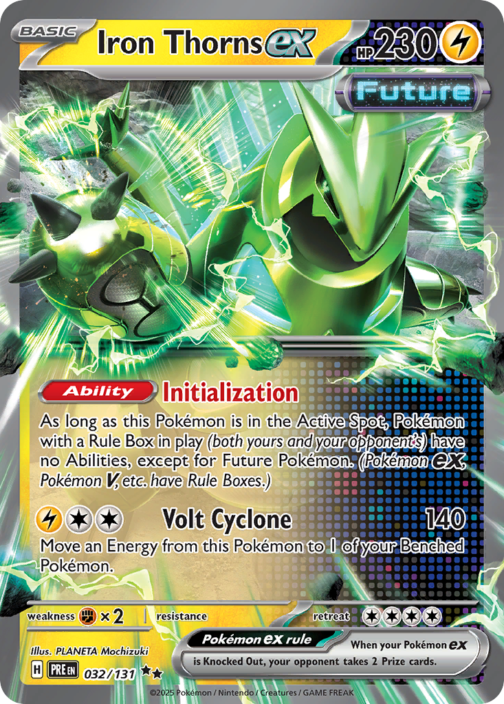 Iron Thorns ex (077/167) [Prize Pack Series Six] | Odin's Place
