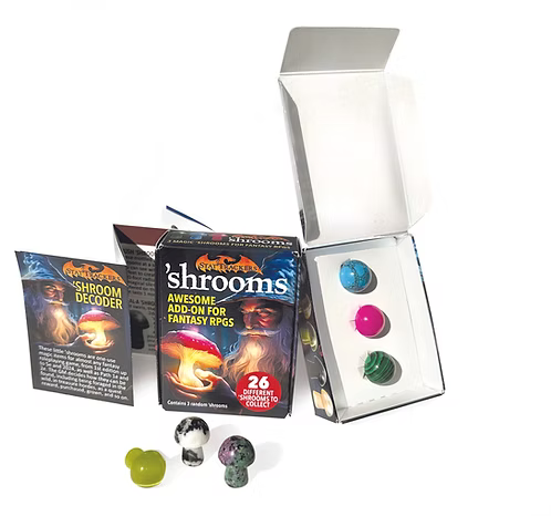 Stat Trackers: ‘Shrooms (D&D / Fantasy RPG accessory) | Odin's Place