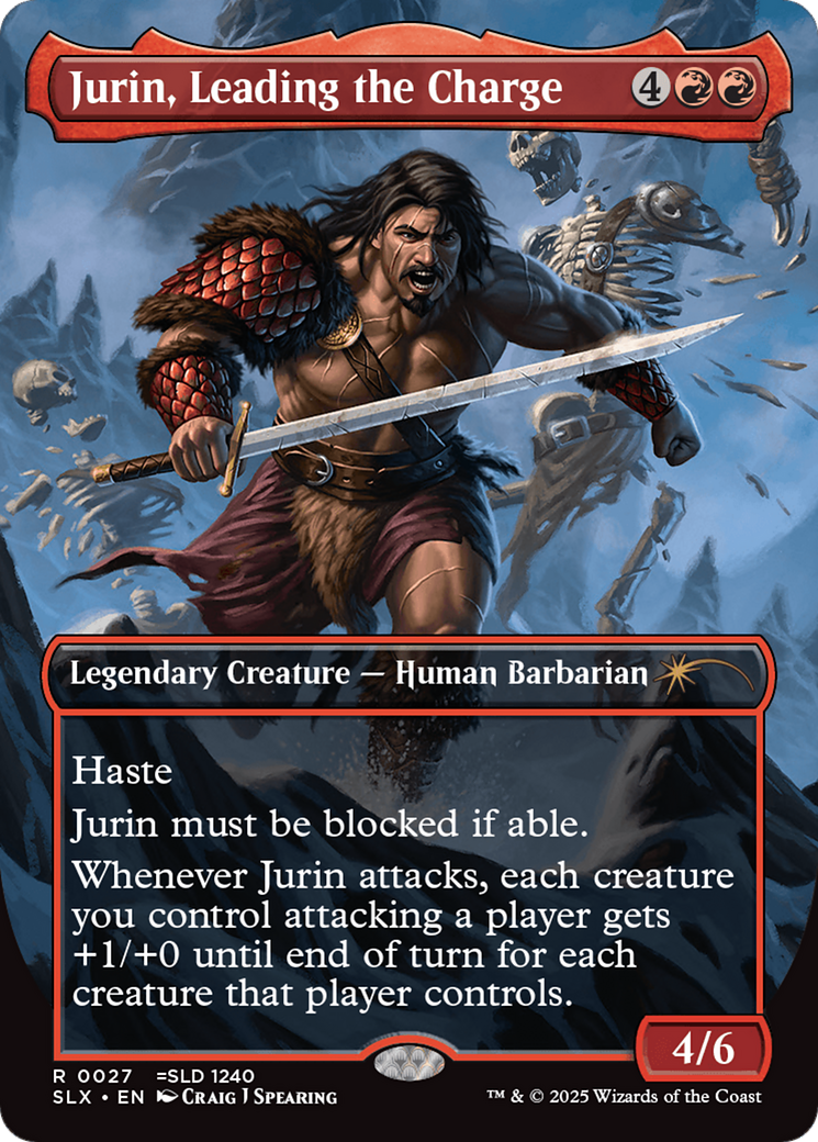 Jurin, Leading the Charge [Secret Lair: Universes Within] | Dragon's Lair Comics and Fantasy Houston TX