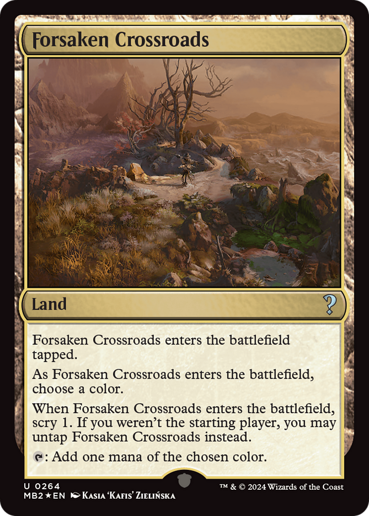 Forsaken Crossroads [Mystery Booster 2] | Dragon's Lair Comics and Fantasy Houston TX