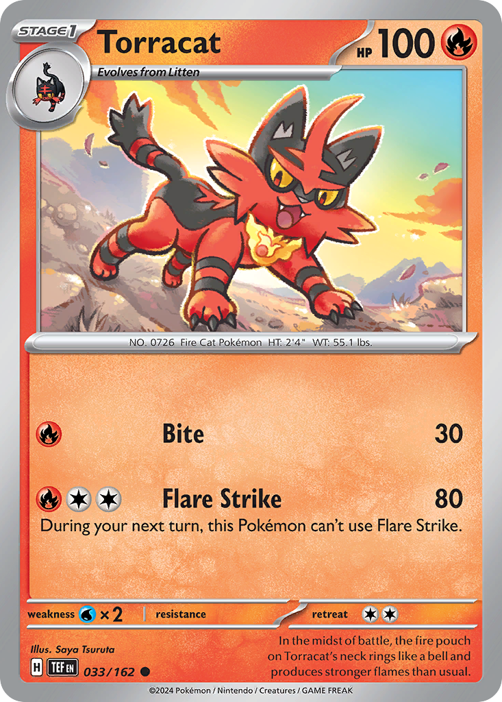 Torracat (033/162) [Scarlet & Violet: Temporal Forces] | Odin's Place