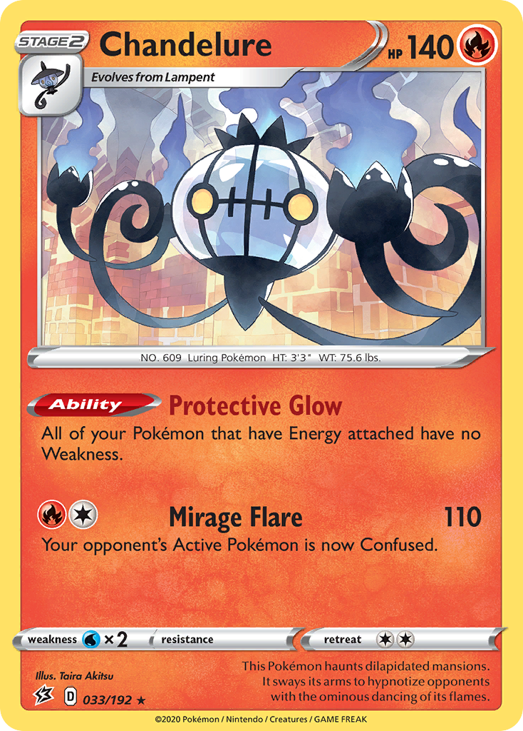 Chandelure (033/192) [Sword & Shield: Rebel Clash] | Odin's Place