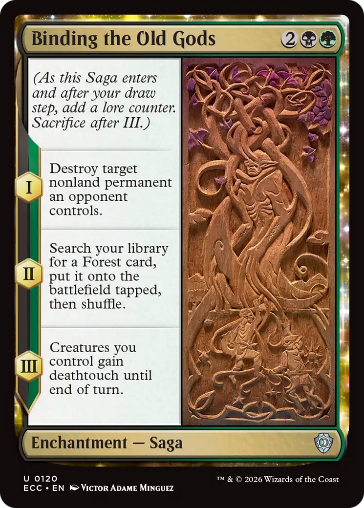 Binding the Old Gods [Lorwyn Eclipsed Commander] | Odin's Place