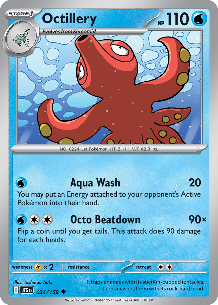 Octillery (SWSH089) (Staff Prerelease Promo) [Sword & Shield: Black Star Promos] | Odin's Place