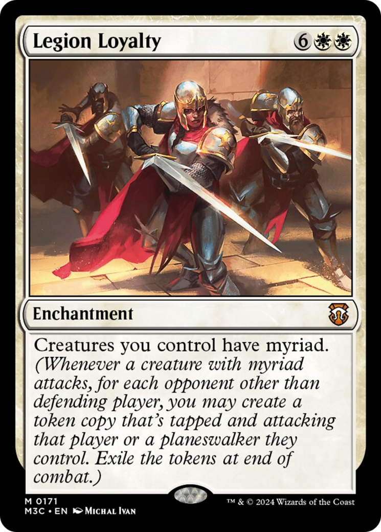 Legion Loyalty [Modern Horizons 3 Commander] | Dragon's Lair Comics and Fantasy Houston TX