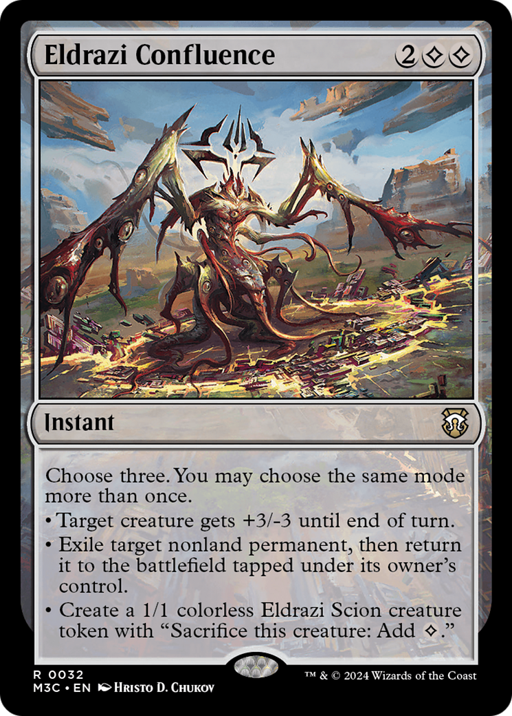 Eldrazi Confluence (Ripple Foil) [Modern Horizons 3 Commander] | Dragon's Lair Comics and Fantasy Houston TX