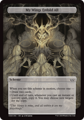 My Wings Enfold All (Full Art) [Duskmourn: Archenemy] | Dragon's Lair Comics and Fantasy Houston TX
