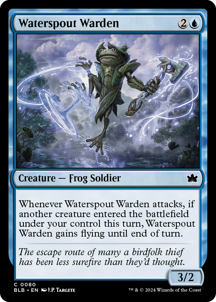 Waterspout Warden [Bloomburrow] | Dragon's Lair Comics and Fantasy Houston TX