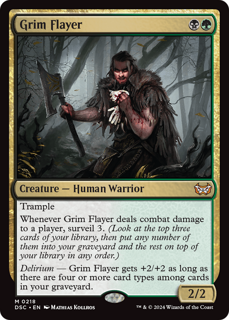 Grim Flayer [Duskmourn: House of Horror Commander] | Dragon's Lair Comics and Fantasy Houston TX
