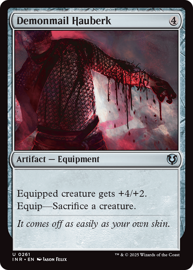 Demonmail Hauberk [Innistrad Remastered] | Dragon's Lair Comics and Fantasy Houston TX