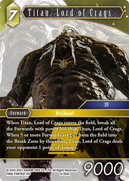 Titan, Lord of Crags [Opus XIV: Crystal Abyss] | Odin's Place