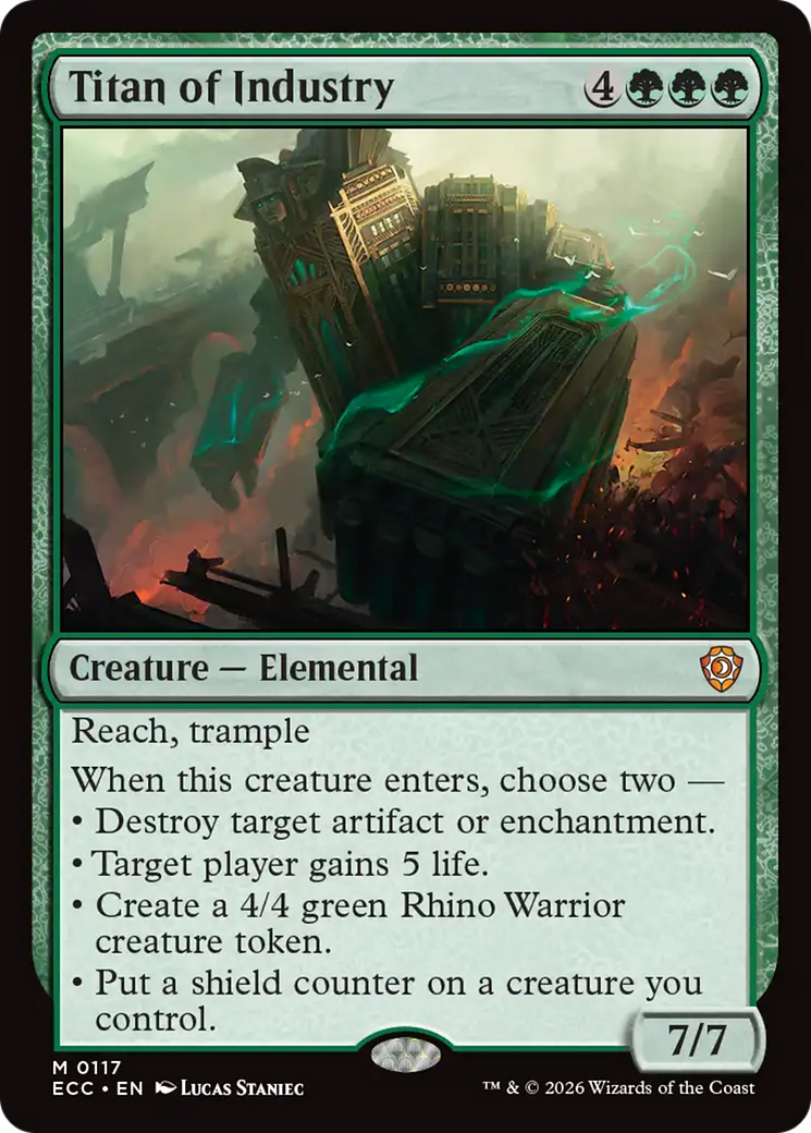 Titan of Industry [Lorwyn Eclipsed Commander] | Odin's Place