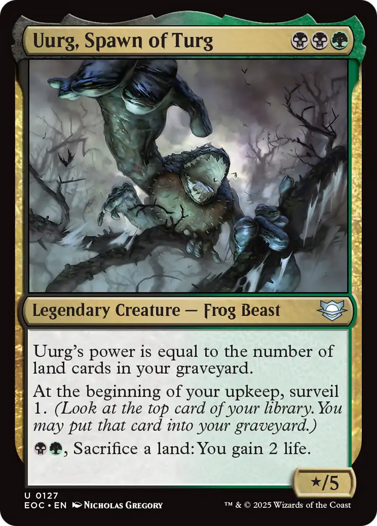 Uurg, Spawn of Turg [Edge of Eternities Commander] | Dragon's Lair Comics and Fantasy Houston TX