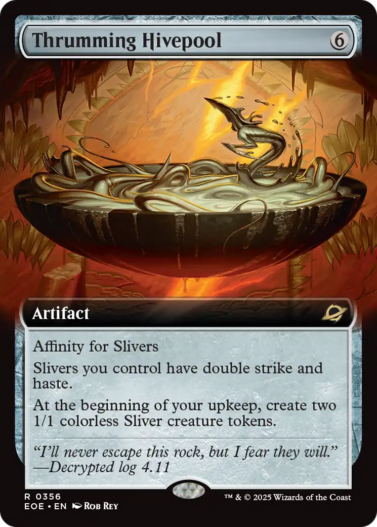 Thrumming Hivepool (Extended Art) [Edge of Eternities] | Dragon's Lair Comics and Fantasy Houston TX