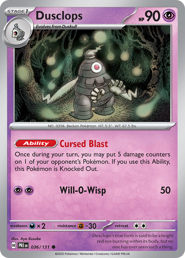 Dusclops (019/064) [Scarlet & Violet: Shrouded Fable] | Odin's Place