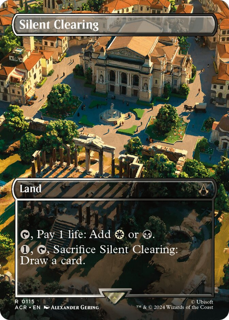 Silent Clearing (Borderless) [Assassin's Creed] | Dragon's Lair Comics and Fantasy Houston TX