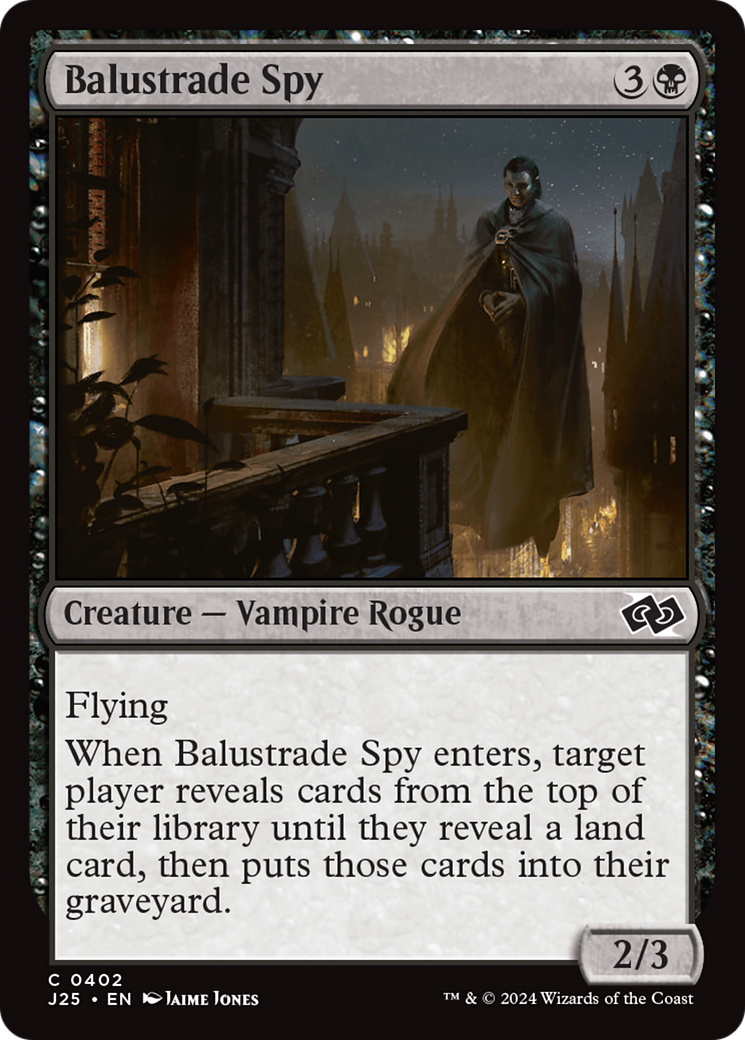 Balustrade Spy [Foundations Jumpstart] | Dragon's Lair Comics and Fantasy Houston TX