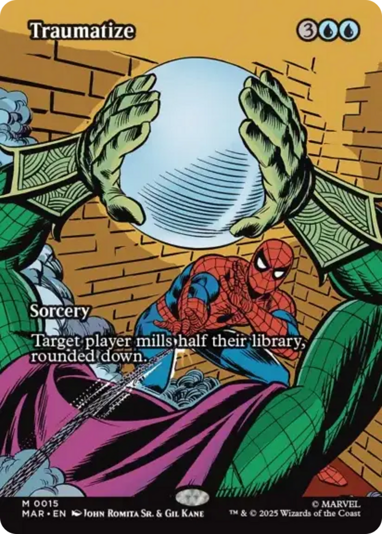 Traumatize (Borderless) [Marvel's Spider-Man: Eternal-Legal] | Dragon's Lair Comics and Fantasy Houston TX
