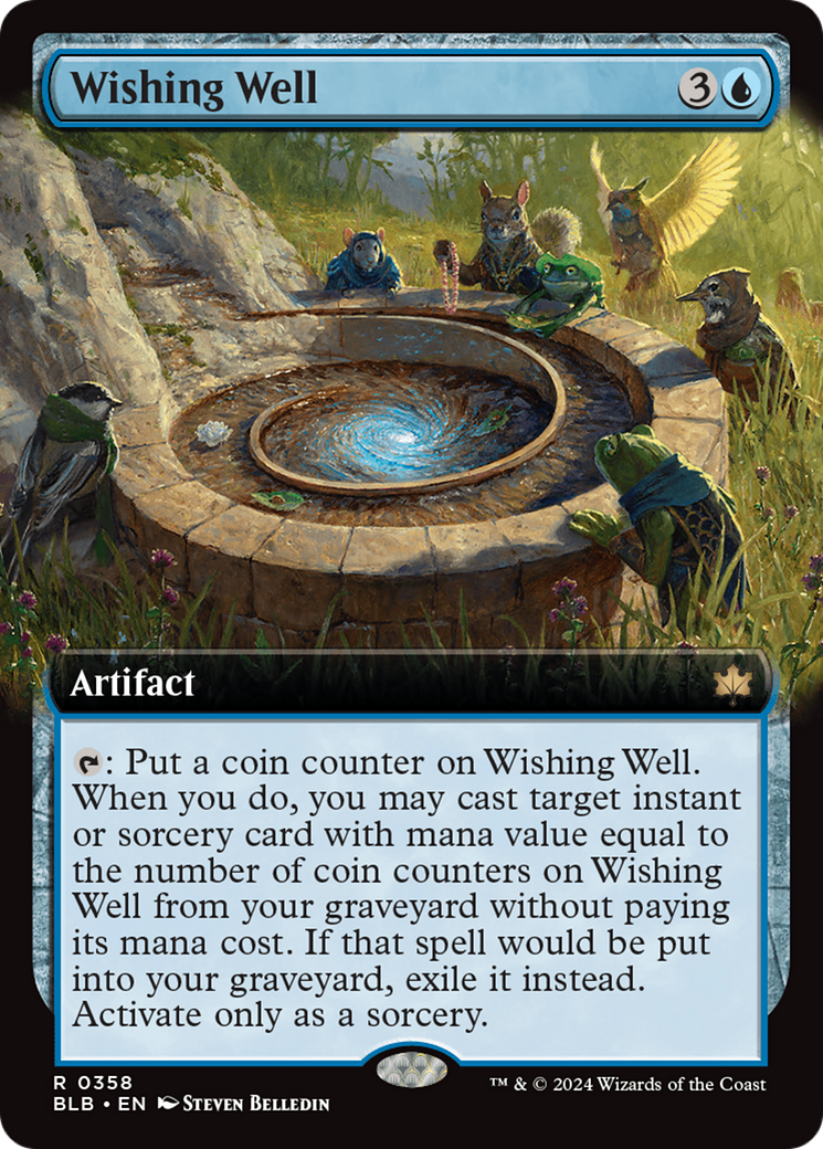 Wishing Well (Extended Art) [Bloomburrow] | Dragon's Lair Comics and Fantasy Houston TX