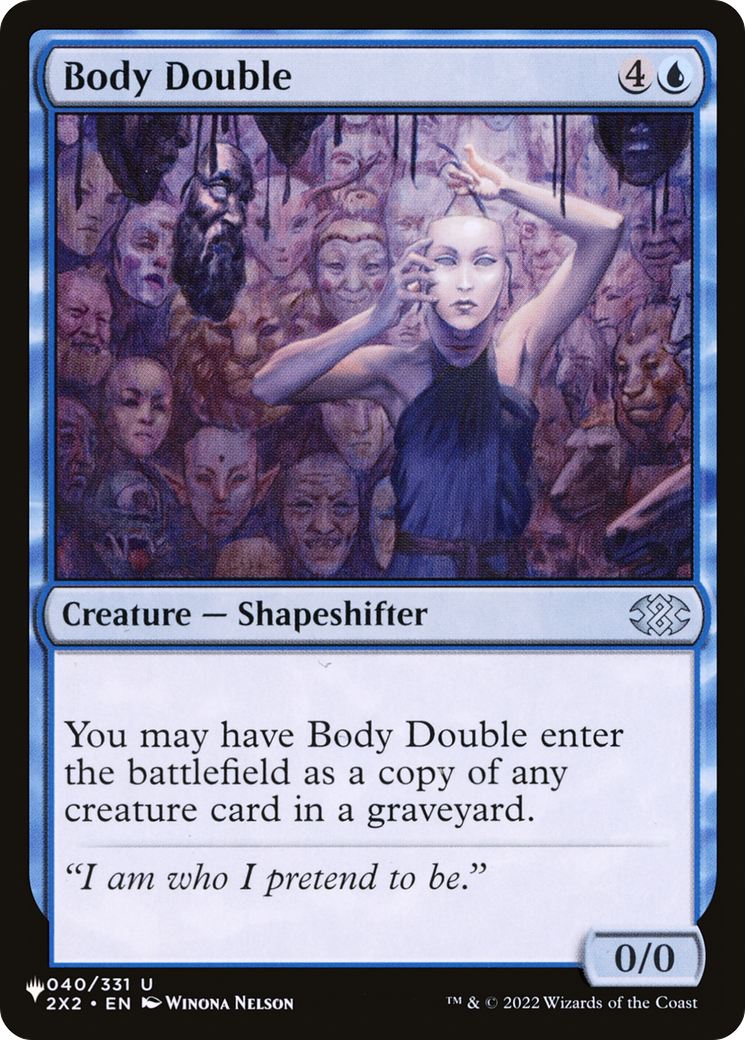 Body Double [The List] | Dragon's Lair Comics and Fantasy Houston TX