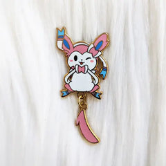 Sugar Cubed Studios Pokemon Dangle-Tail Pins | Dragon's Lair Comics and Fantasy Houston TX