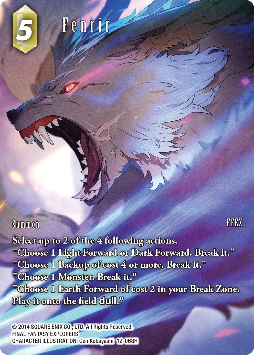 Fenrir (Full Art) [Opus XII] | Odin's Place