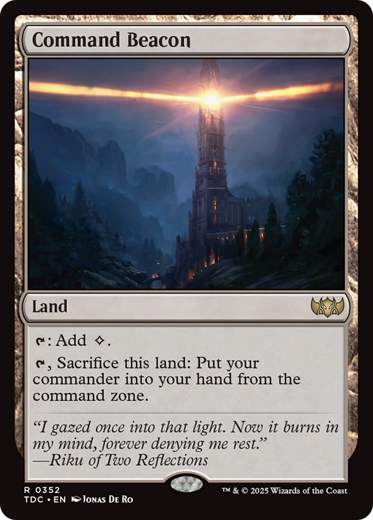Command Beacon [Tarkir: Dragonstorm Commander] | Dragon's Lair Comics and Fantasy Houston TX
