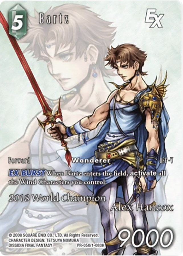 Bartz EX (2018 World Champion) [Opus I Promo Cards] | Dragon's Lair Comics and Fantasy Houston TX