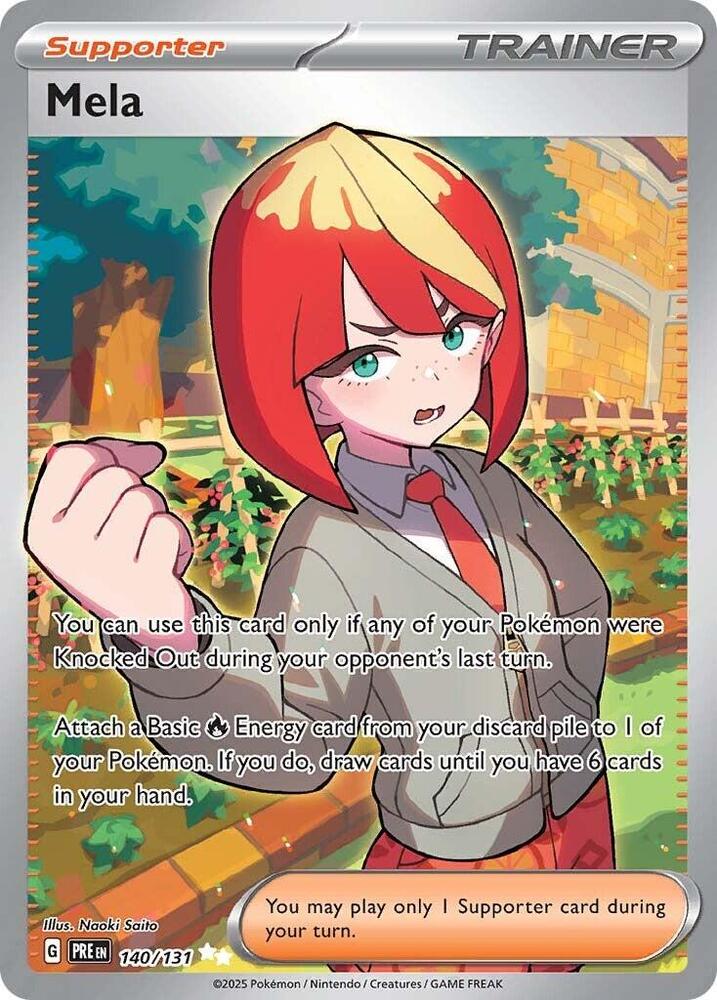 Mela (140/131) [Scarlet & Violet: Prismatic Evolutions] | Dragon's Lair Comics and Fantasy Houston TX