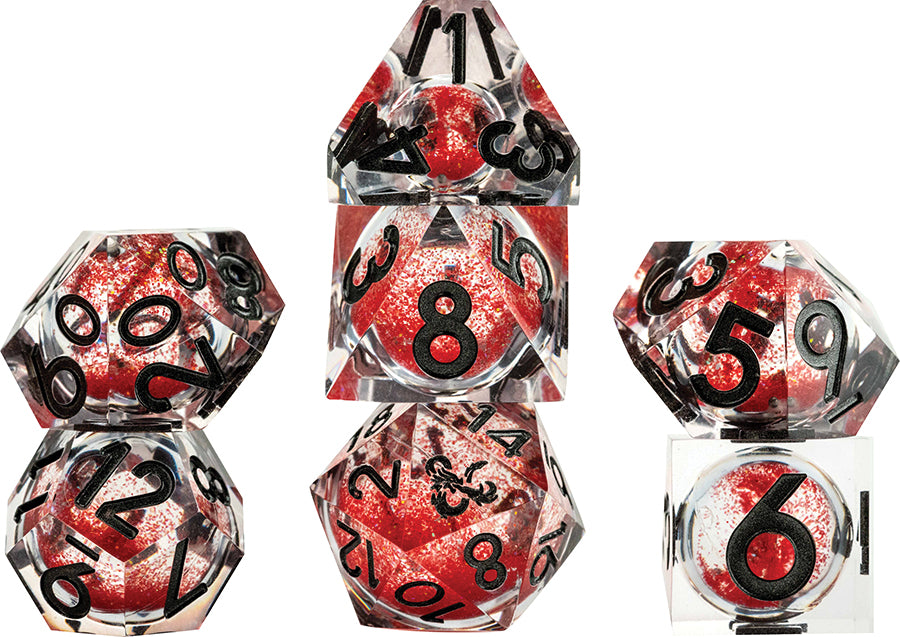 Dungeons & Dragons Liquid Core Dice Set | Dragon's Lair Comics and Fantasy Houston TX