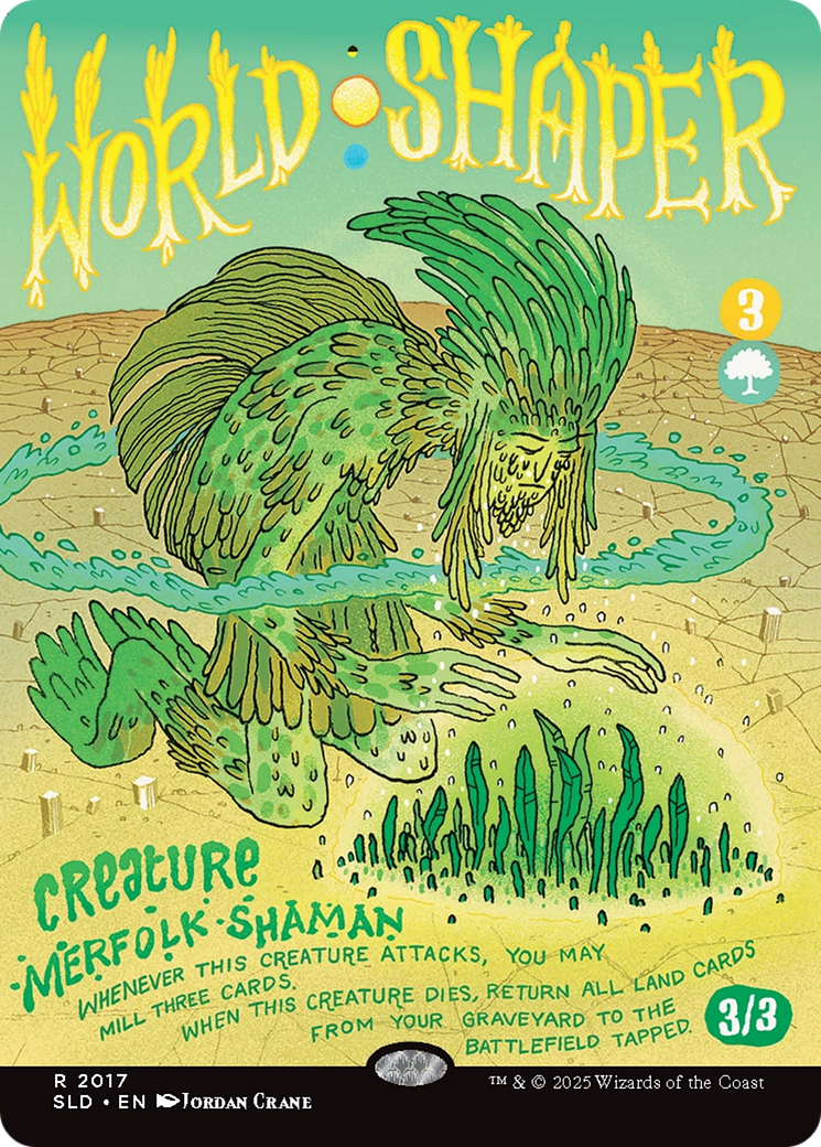 World Shaper (Rainbow Foil) [Secret Lair Drop Series] | Dragon's Lair Comics and Fantasy Houston TX