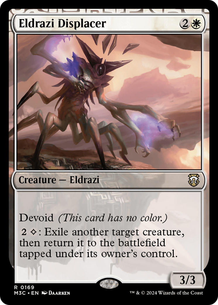 Eldrazi Displacer (Ripple Foil) [Modern Horizons 3 Commander] | Dragon's Lair Comics and Fantasy Houston TX