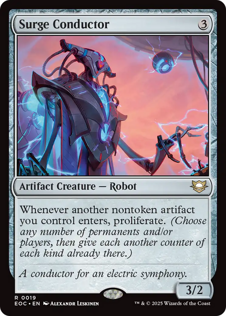 Surge Conductor [Edge of Eternities Commander] | Dragon's Lair Comics and Fantasy Houston TX