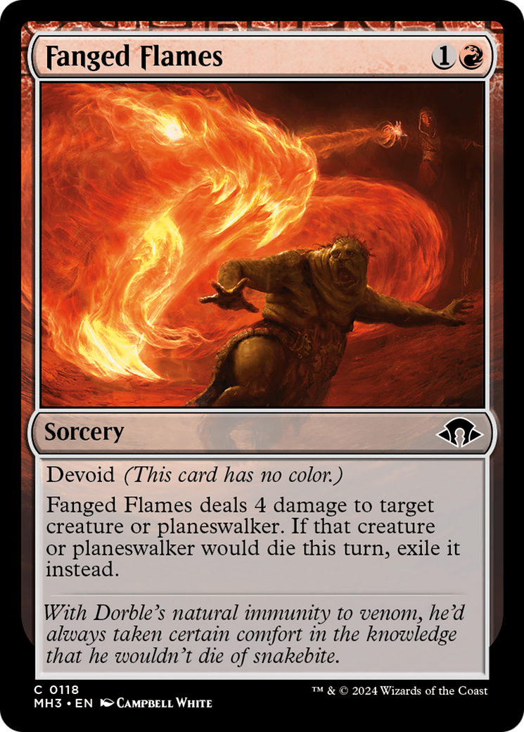 Fanged Flames [Modern Horizons 3] | Dragon's Lair Comics and Fantasy Houston TX