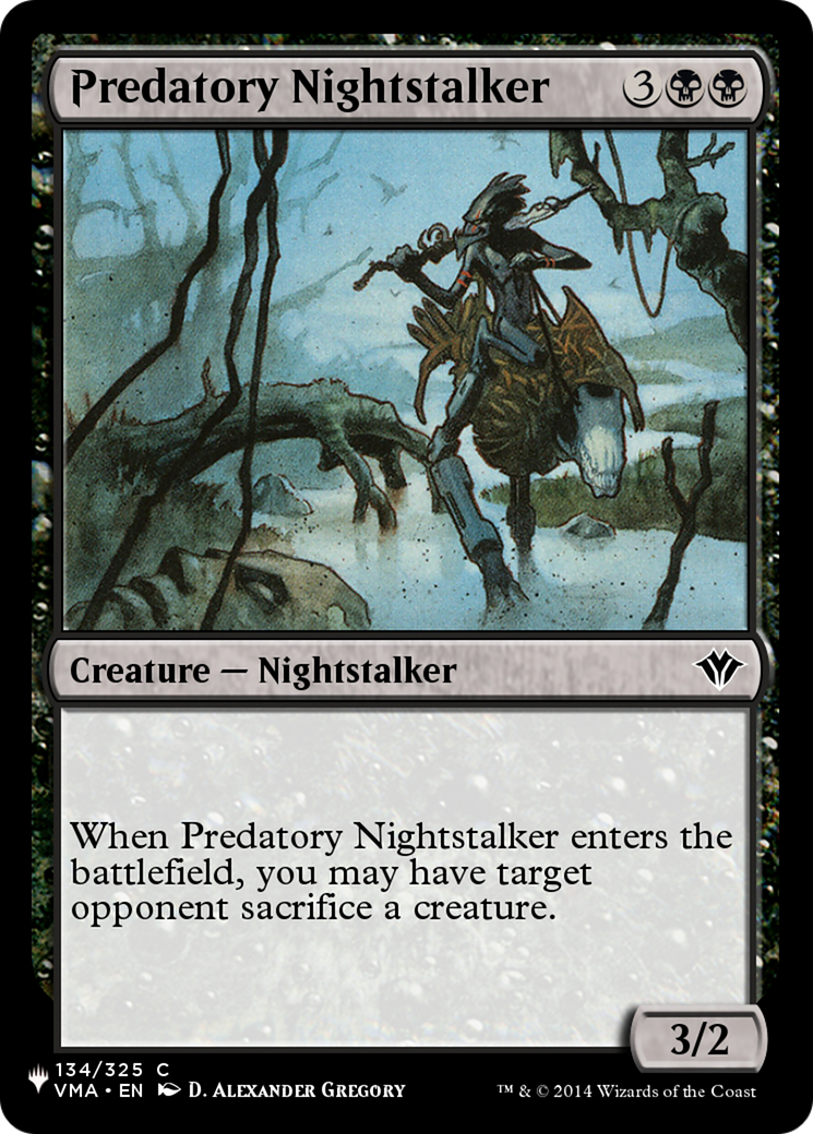 Predatory Nightstalker [The List] | Dragon's Lair Comics and Fantasy Houston TX