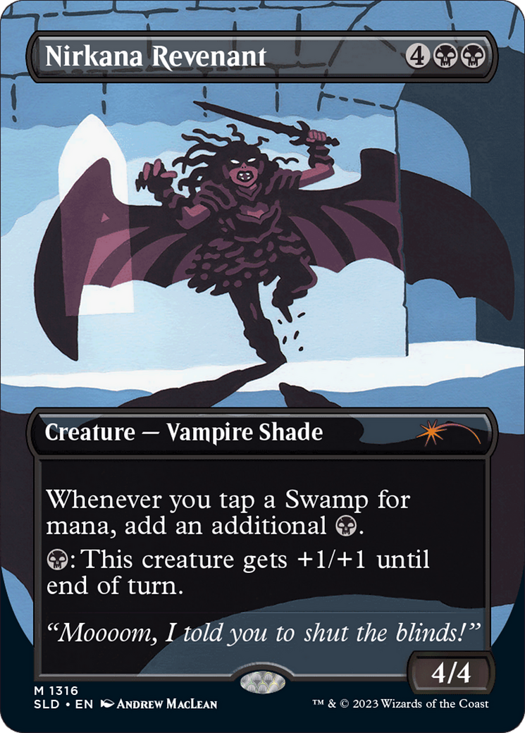 Nirkana Revenant (Rainbow Foil) [Secret Lair Drop Series] | Dragon's Lair Comics and Fantasy Houston TX