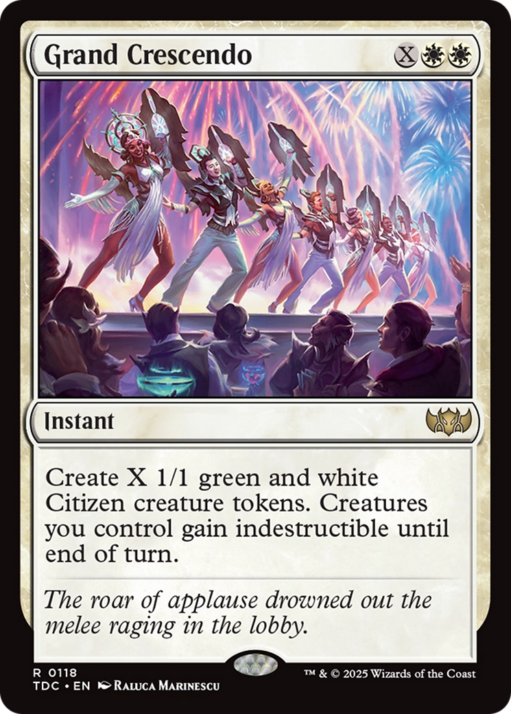 Grand Crescendo [Tarkir: Dragonstorm Commander] | Dragon's Lair Comics and Fantasy Houston TX