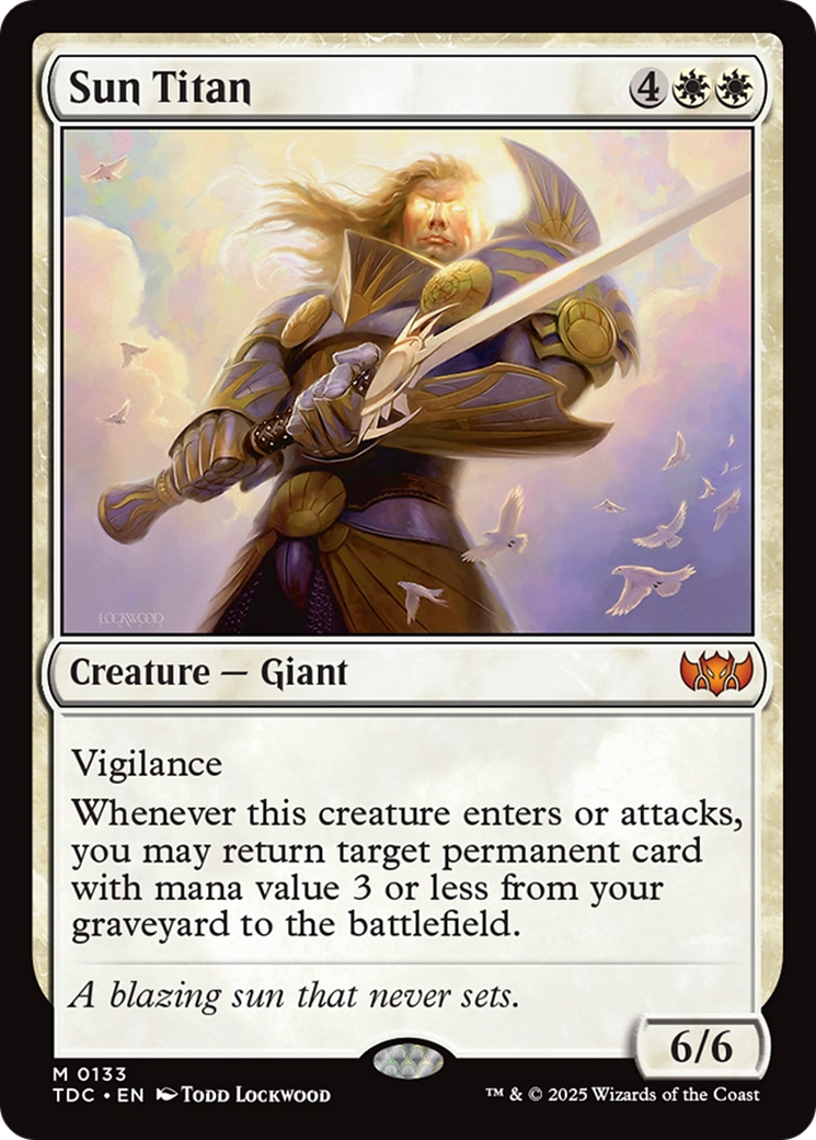 Sun Titan [Tarkir: Dragonstorm Commander] | Dragon's Lair Comics and Fantasy Houston TX