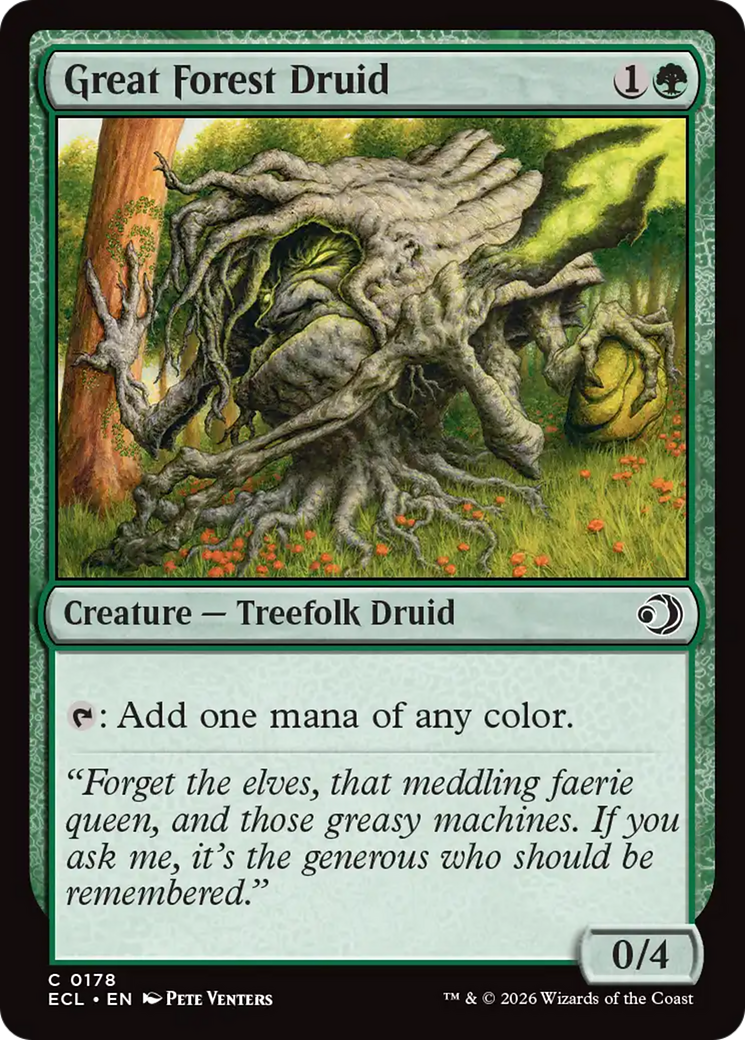 Great Forest Druid [Lorwyn Eclipsed] | Odin's Lair