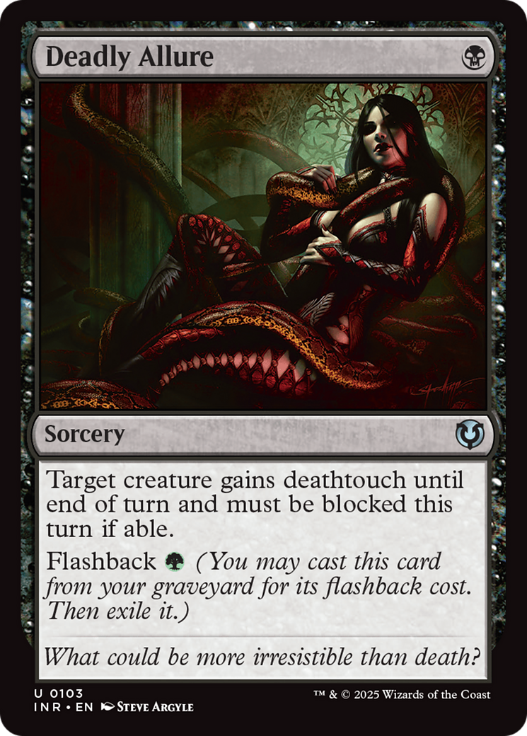 Deadly Allure [Innistrad Remastered] | Dragon's Lair Comics and Fantasy Houston TX