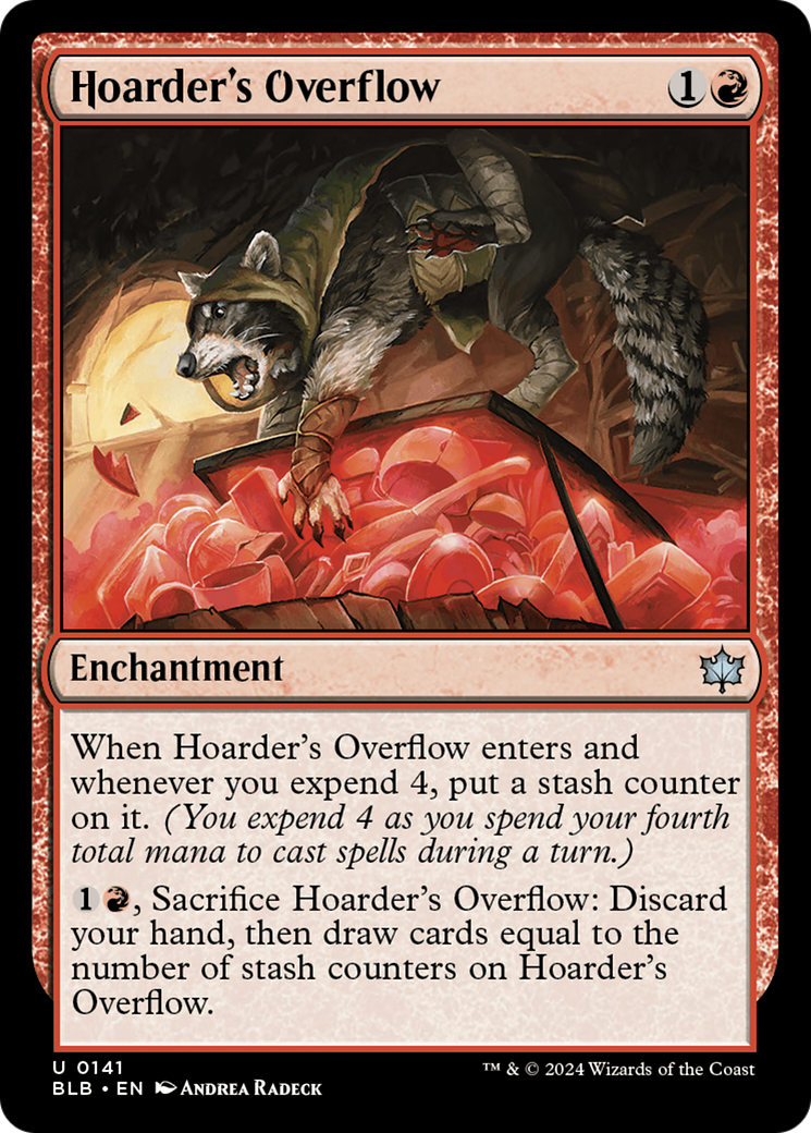 Hoarder's Overflow [Bloomburrow] | Dragon's Lair Comics and Fantasy Houston TX